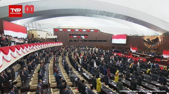 Sidang Tahunan MPR RI 2025.  (kemenag.go.id)